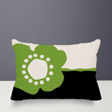 Amie Minimalist Lumbar Indoor/Outdoor Throw Pillow