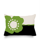 Amie Minimalist Lumbar Indoor/Outdoor Throw Pillow