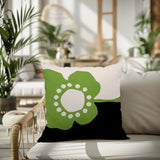 Amie Floral Reversible Indoor/Outdoor Square Pillow