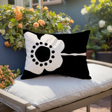 Amie Minimalist Lumbar Indoor/Outdoor Throw Pillow
