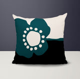 Amie Floral Reversible Indoor/Outdoor Square Pillow