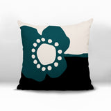 Amie Floral Reversible Indoor/Outdoor Square Pillow