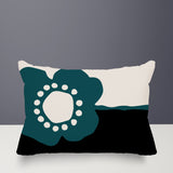 Amie Minimalist Lumbar Indoor/Outdoor Throw Pillow