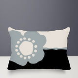 Amie Minimalist Lumbar Indoor/Outdoor Throw Pillow