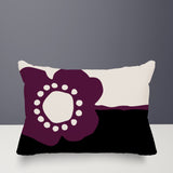 Amie Minimalist Lumbar Indoor/Outdoor Throw Pillow