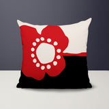 Amie Floral Reversible Indoor/Outdoor Square Pillow