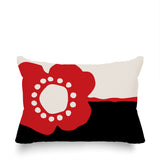 Amie Minimalist Lumbar Indoor/Outdoor Throw Pillow