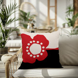 Amie Floral Reversible Indoor/Outdoor Square Pillow