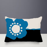 Amie Minimalist Lumbar Indoor/Outdoor Throw Pillow