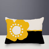 Amie Minimalist Lumbar Indoor/Outdoor Throw Pillow