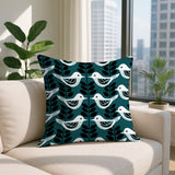 Amiri Bird Reversible Indoor/Outdoor Square Pillow