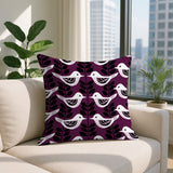 Amiri Bird Reversible Indoor/Outdoor Square Pillow