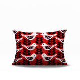 Amiri Bird Reversible Indoor/Outdoor Rectangle Pillow