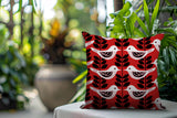 Amiri Bird Reversible Indoor/Outdoor Rectangle Pillow