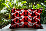 Amiri Bird Reversible Indoor/Outdoor Rectangle Pillow