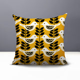 Amiri Bird Reversible Indoor/Outdoor Square Pillow