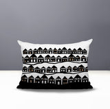 Amiro Tiny Houses Reversible Indoor/Outdoor Rectangle Pillow