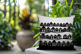 Amiro Tiny Houses Reversible Indoor/Outdoor Rectangle Pillow