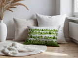 Amiro Tiny Houses Reversible Indoor/Outdoor Rectangle Pillow