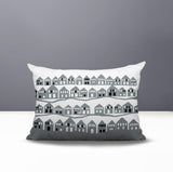 Amiro Tiny Houses Reversible Indoor/Outdoor Rectangle Pillow