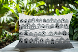 Amiro Tiny Houses Reversible Indoor/Outdoor Rectangle Pillow