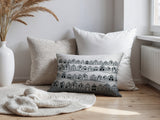 Amiro Tiny Houses Reversible Indoor/Outdoor Rectangle Pillow