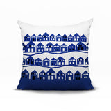 Amiro Tiny Houses Reversible Indoor/Outdoor Square Pillow