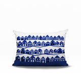 Amiro Tiny Houses Reversible Indoor/Outdoor Rectangle Pillow