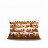 Amiro Tiny Houses Reversible Indoor/Outdoor Rectangle Pillow
