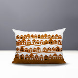 Amiro Tiny Houses Reversible Indoor/Outdoor Rectangle Pillow