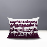 Amiro Tiny Houses Reversible Indoor/Outdoor Rectangle Pillow