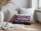 Amiro Tiny Houses Reversible Indoor/Outdoor Rectangle Pillow