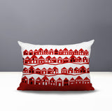 Amiro Tiny Houses Reversible Indoor/Outdoor Rectangle Pillow