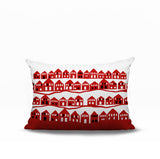 Amiro Tiny Houses Reversible Indoor/Outdoor Rectangle Pillow