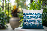 Amiro Tiny Houses Reversible Indoor/Outdoor Rectangle Pillow