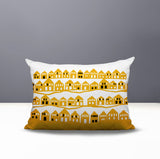 Amiro Tiny Houses Reversible Indoor/Outdoor Rectangle Pillow
