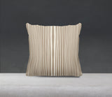 Anja Penny Ticking Square Indoor/Outdoor Throw Pillow