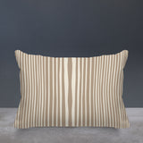 Anja Penny Ticking Lumbar Indoor/Outdoor Throw Pillow
