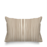 Anja Penny Ticking Lumbar Indoor/Outdoor Throw Pillow