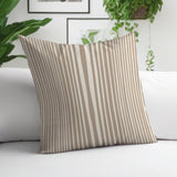 Anja Penny Ticking Lumbar Indoor/Outdoor Throw Pillow
