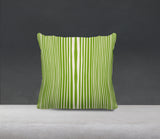 Anja Penny Ticking Square Indoor/Outdoor Throw Pillow