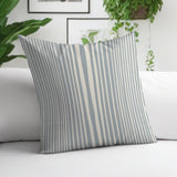 Anja Penny Ticking Lumbar Indoor/Outdoor Throw Pillow