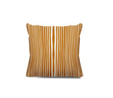 Anja Penny Ticking Square Indoor/Outdoor Throw Pillow