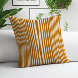 Anja Penny Ticking Lumbar Indoor/Outdoor Throw Pillow