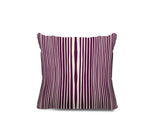 Anja Penny Ticking Square Indoor/Outdoor Throw Pillow