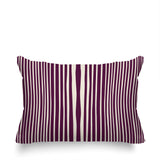 Anja Penny Ticking Lumbar Indoor/Outdoor Throw Pillow
