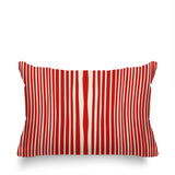 Anja Penny Ticking Lumbar Indoor/Outdoor Throw Pillow