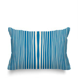 Anja Penny Ticking Lumbar Indoor/Outdoor Throw Pillow