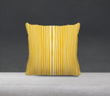 Anja Penny Ticking Square Indoor/Outdoor Throw Pillow
