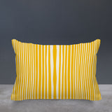 Anja Penny Ticking Lumbar Indoor/Outdoor Throw Pillow